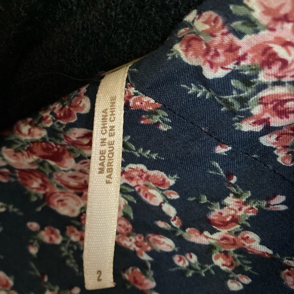 Free People Heritage Wool Coat 2 - Picture 7 of 9